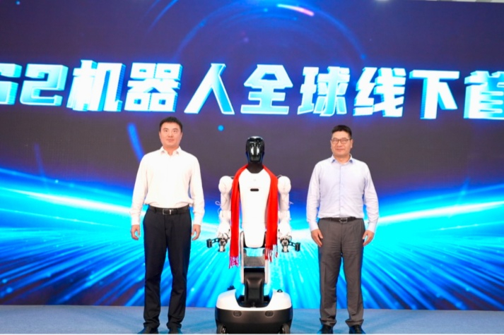 hy3380海洋之神机器人联合均普智能全球线下首发精灵G2！过亿订单完成首批交付